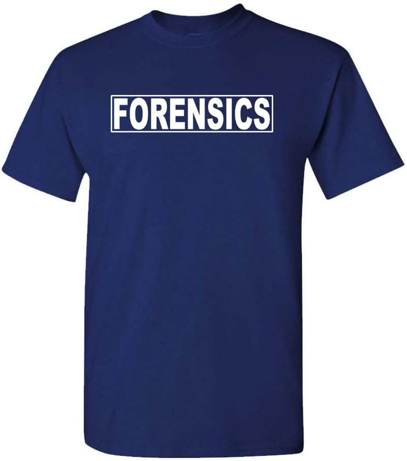 The Goozler Forensics Graphic T-Shirt - Navy