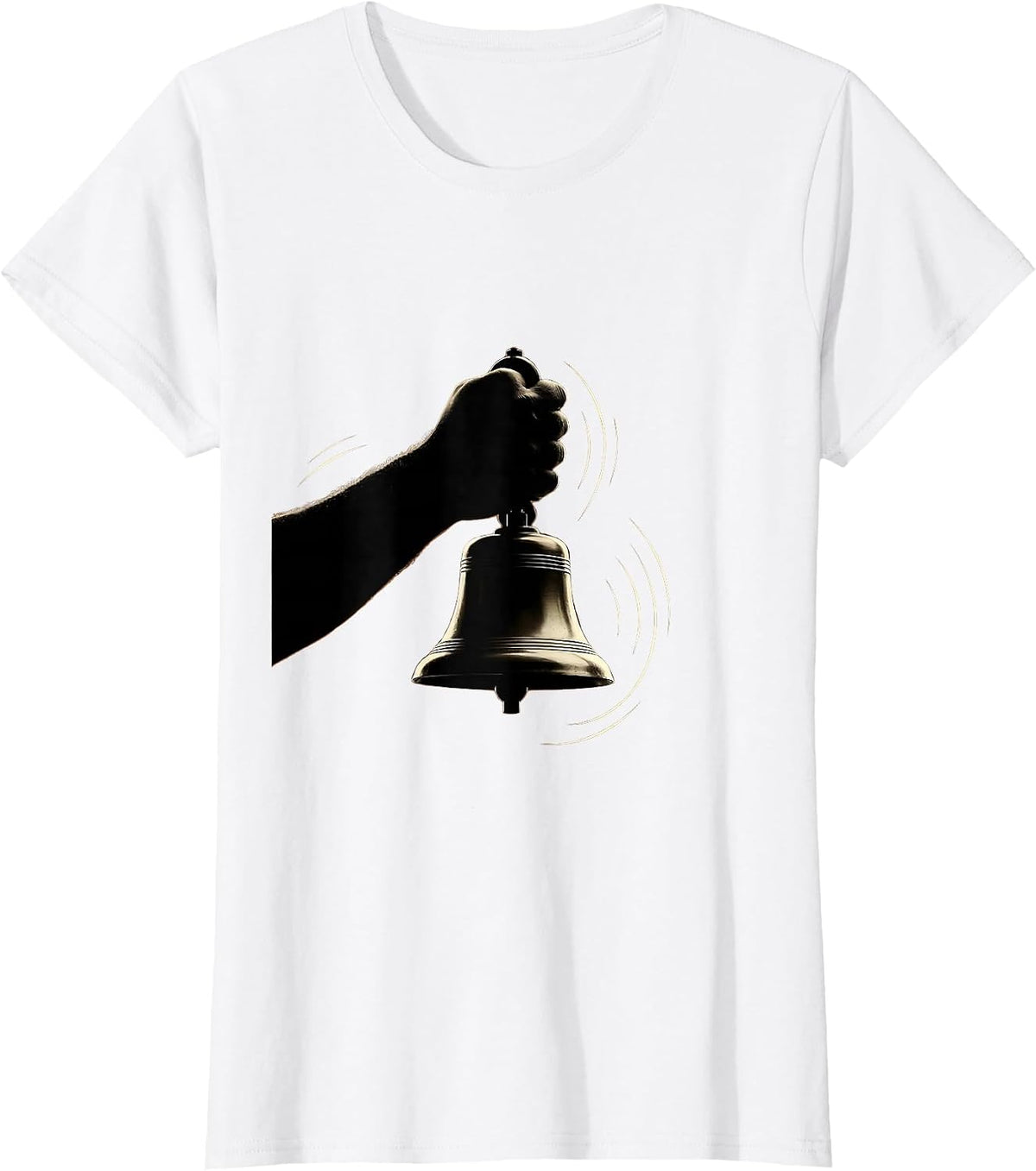 1st Grade Teacher Old School Bell Illustration T-Shirt - White