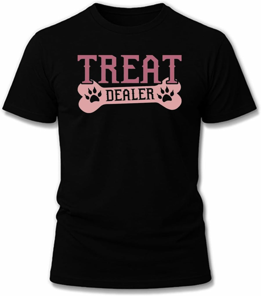 Dog Treat Dealer T-Shirt Funny Pet Humor for Men Dog Owner Dog Treats Dog Lover T Shirt - A1
