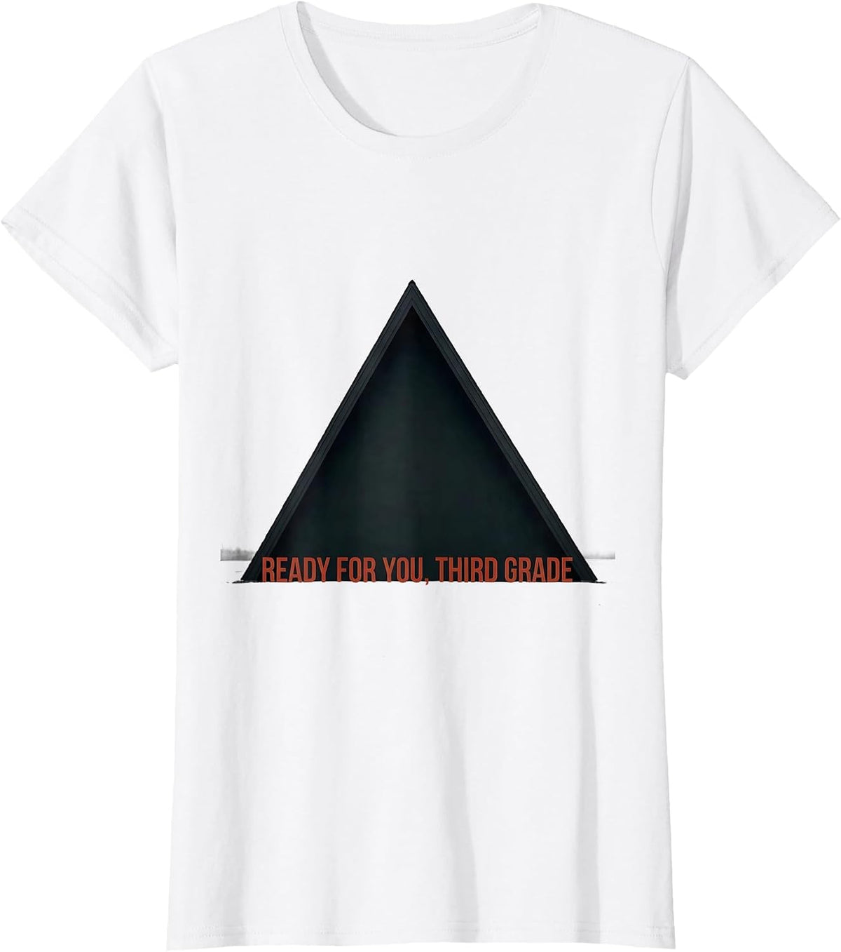 Ready For You Third Grade Minimalist Back To School Teacher T-Shirt - White