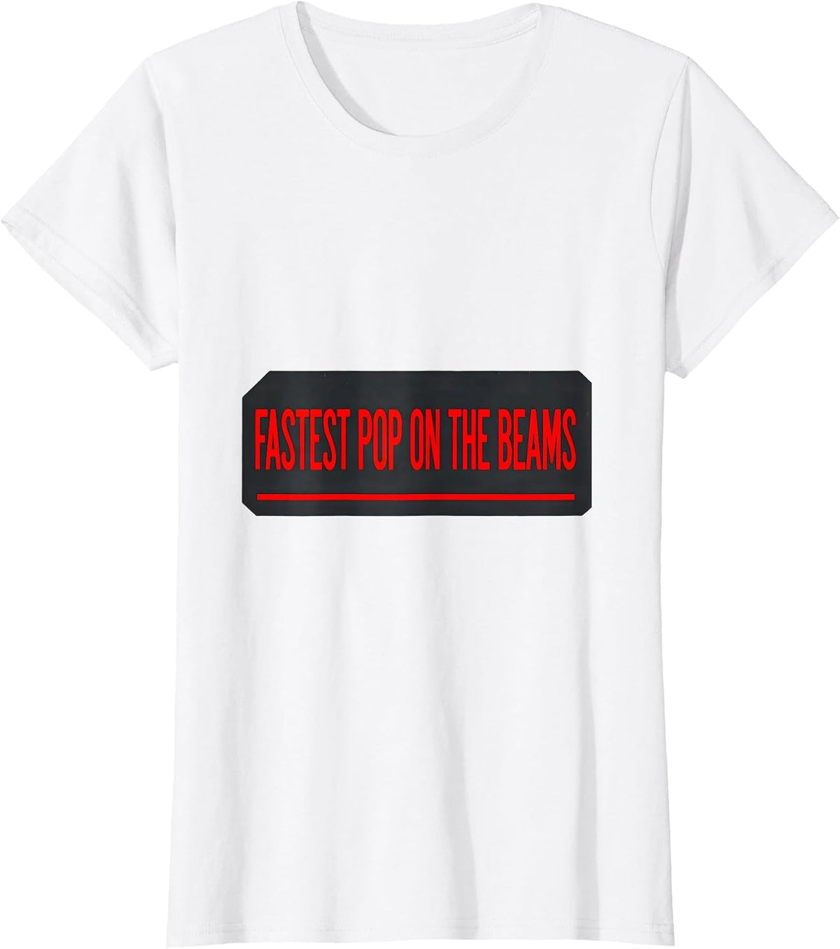 Fastest Pop On The Beams Patriotic RC Racing Drag Strip T-Shirt - White