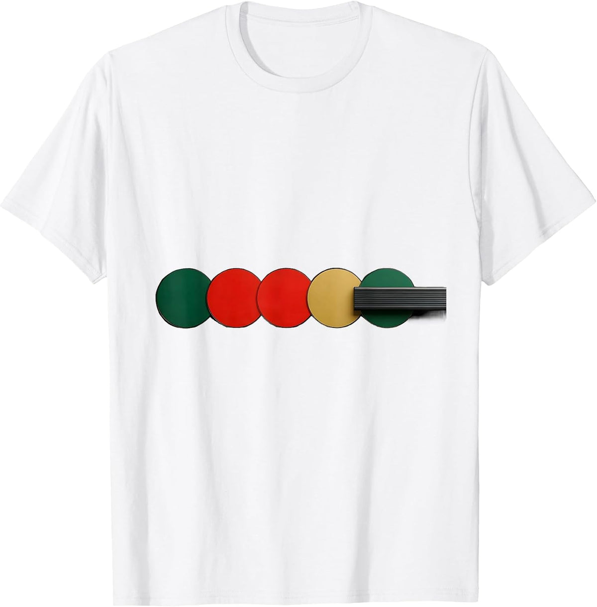 Men's Equality Greater Than Division Minimalist Math Symbol T-Shirt - White