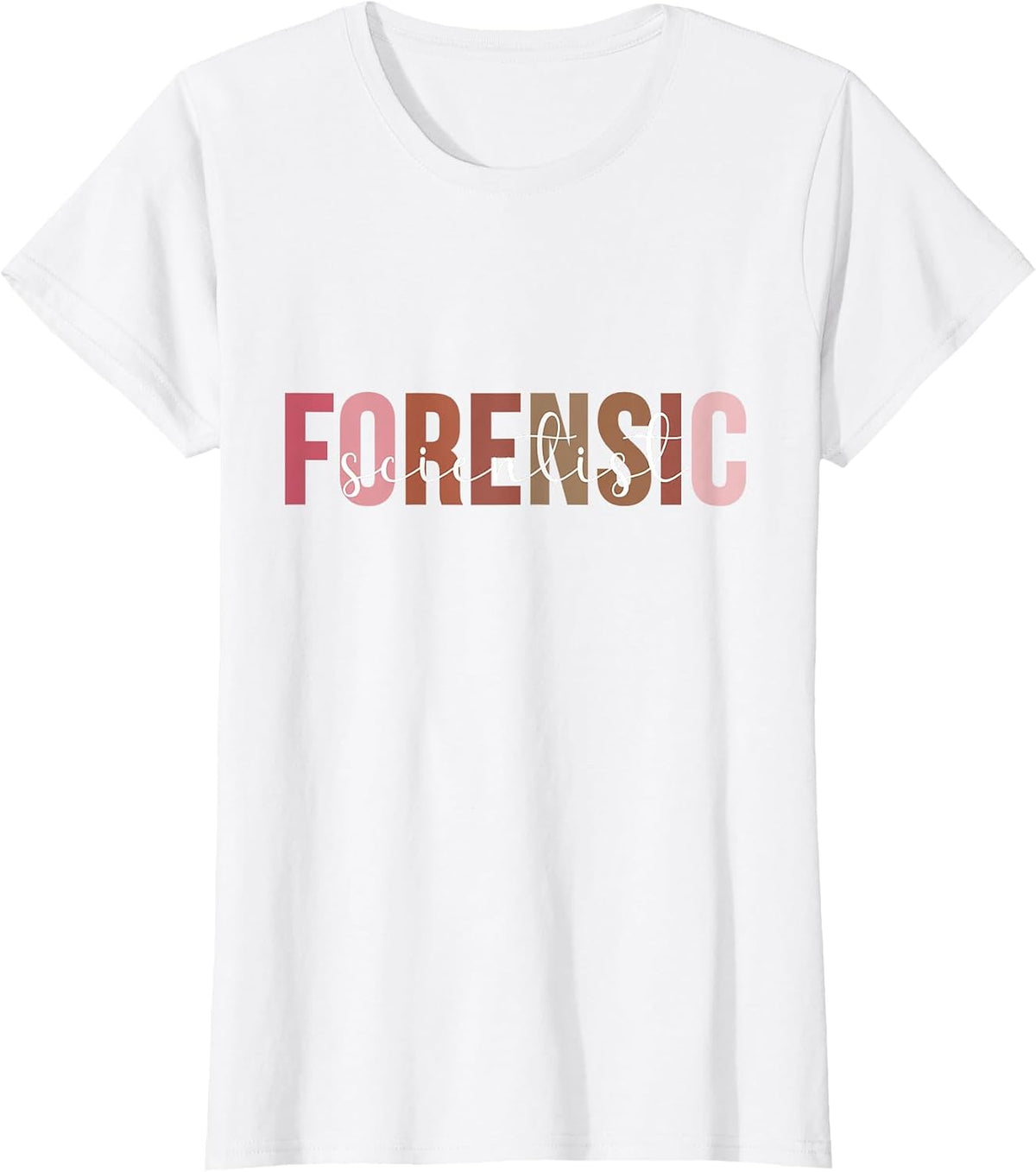 Boho Forensic Scientist Forensic Science T-Shirt - White
