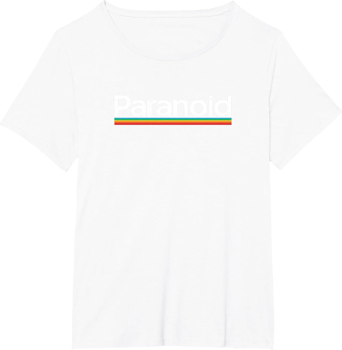 Paranoid Photography Vaporwave Aesthetic Streetwear Vintage T-Shirt - White