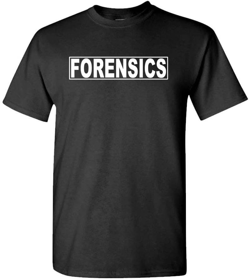 The Goozler Forensics Graphic T-Shirt - Black