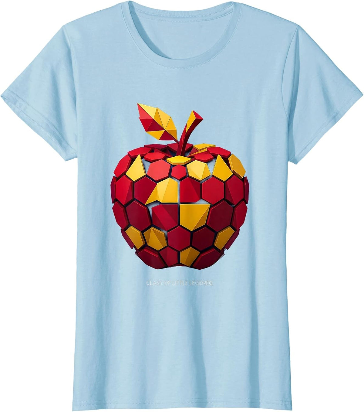 Class of Little Legends Third Grade Teacher T-Shirt - Baby Blue
