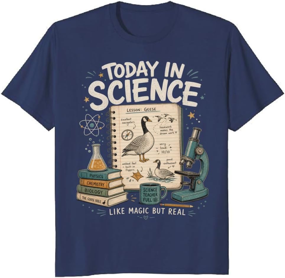 Science Teacher Energy T-Shirt STEM Classroom Graphic Tee - S10