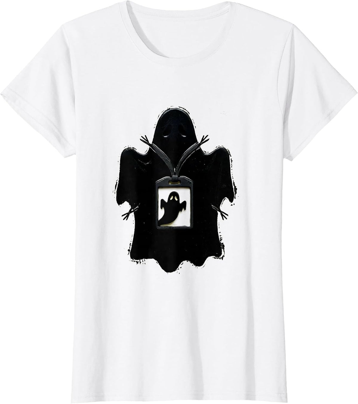 Ghost Para Normal Activities Paraprofessional Halloween T-Shirt - White