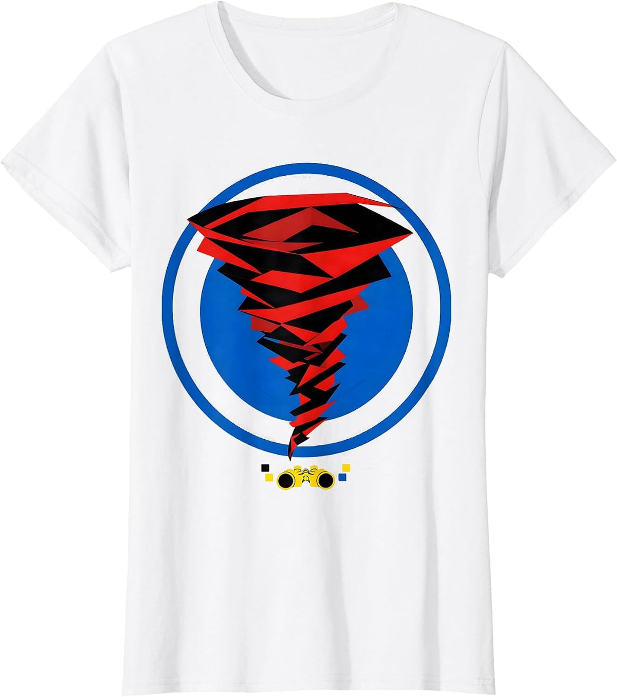 Tornado Radar Storm Chaser Meteorology Humor T-Shirt - White