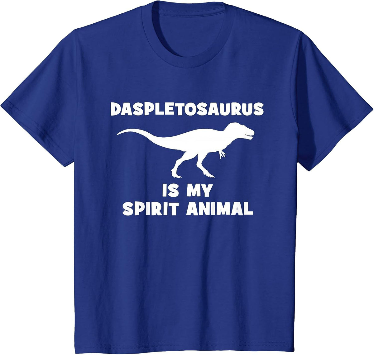 Daspletosaurus Dinosaur T-Shirt - Royal Blue