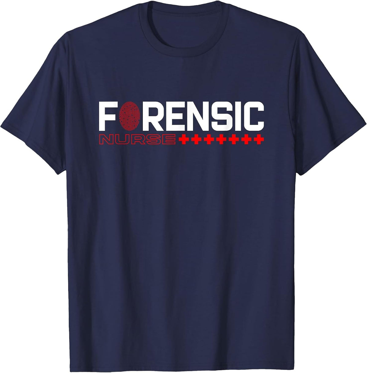 Forensic Nurse Forensic Criminalistics Scientist T-Shirt - Navy Blue
