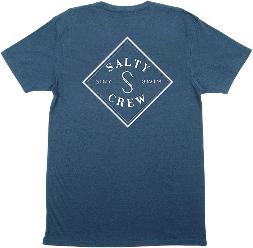 Salty Crew Mens Tippet Premium Short Sleeve Tee - Harbor Heather