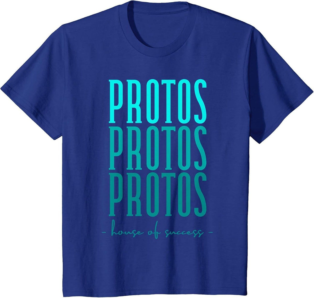 PROTOS House of Success, Teachers Students T-Shirt - Royal Blue