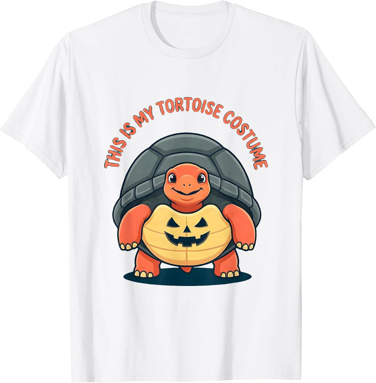 This Is My Tortoise Costume Funny Halloween Turtle Lover T-Shirt - White