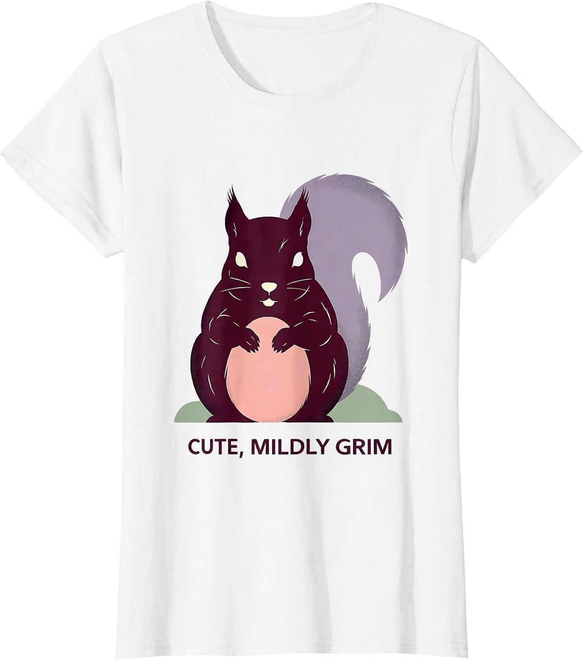 Women's Cute Mildly Grim Pastel Goth Kawaii Witchy Teen T-Shirt - White