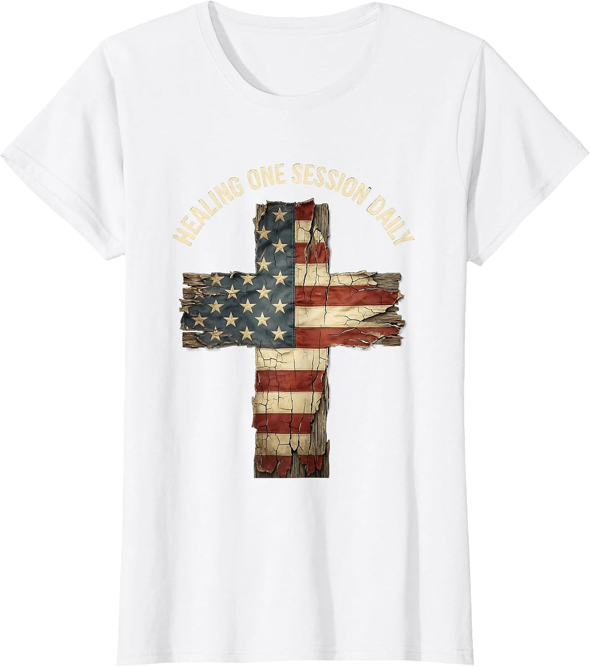 Healing One Session Daily Counselor Design T-Shirt - White