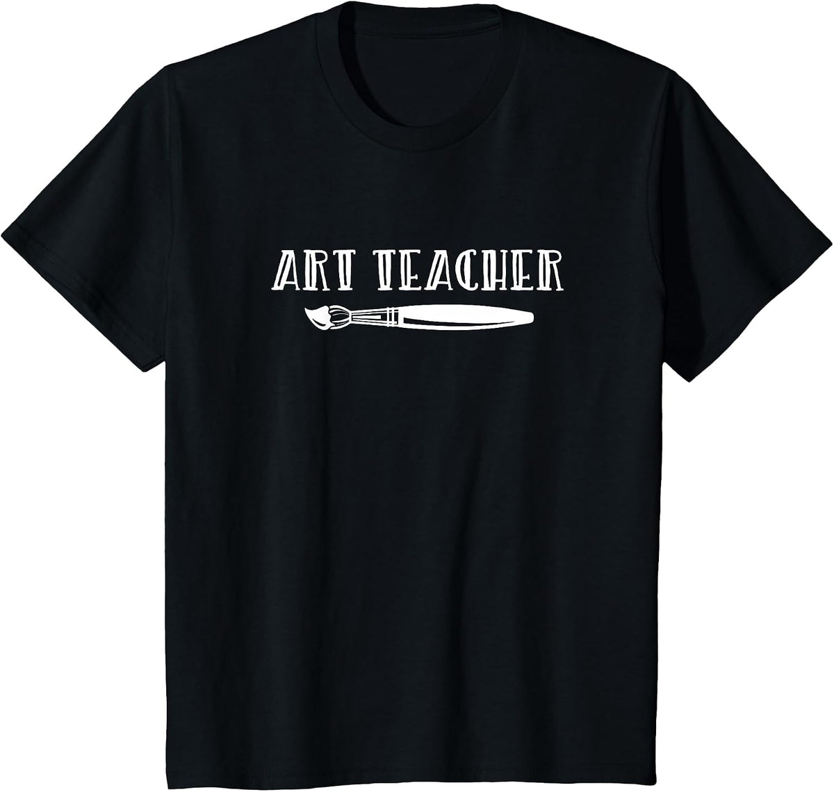 Art Teacher T-Shirt for Kindergarten & High School T-Shirt - Black
