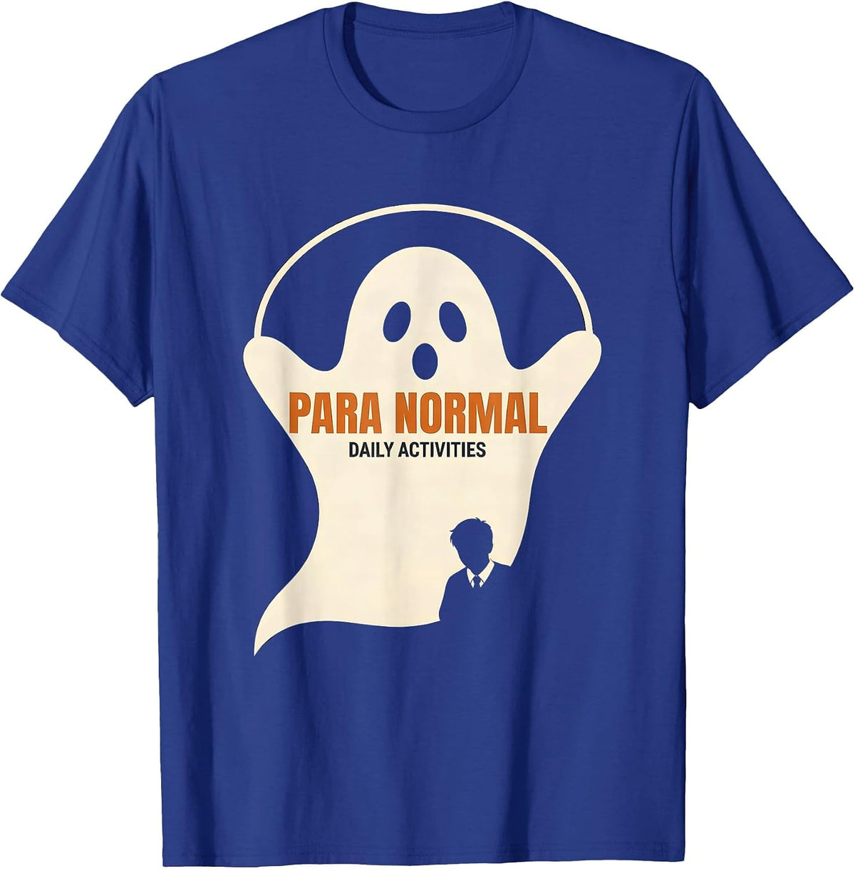 Para Normal Daily Activities Funny Ghost Paraprofessional T-Shirt - Royal Blue