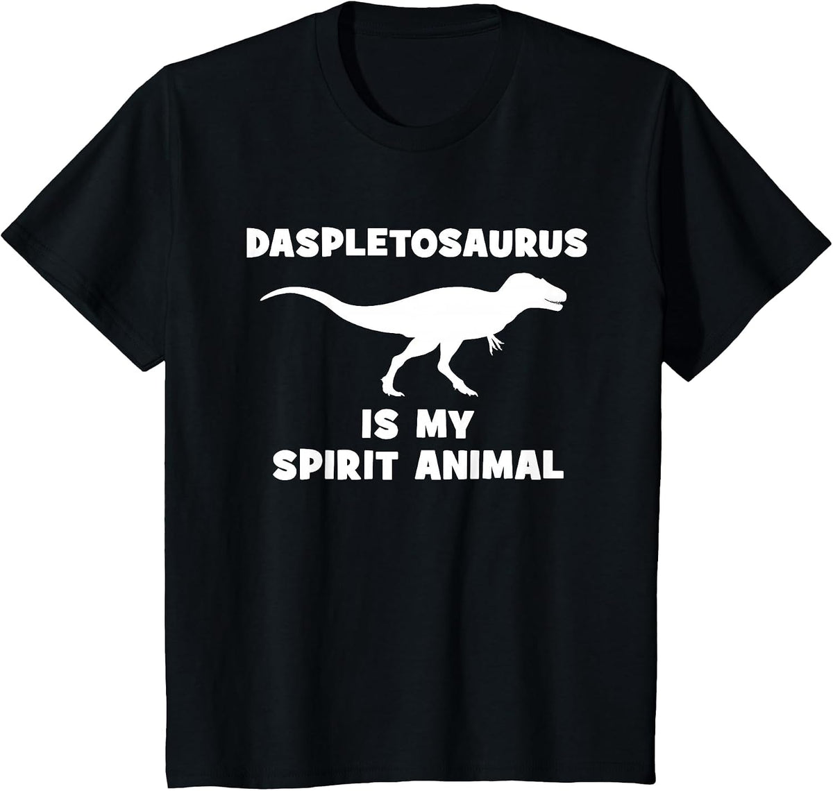 Daspletosaurus Dinosaur T-Shirt - Black
