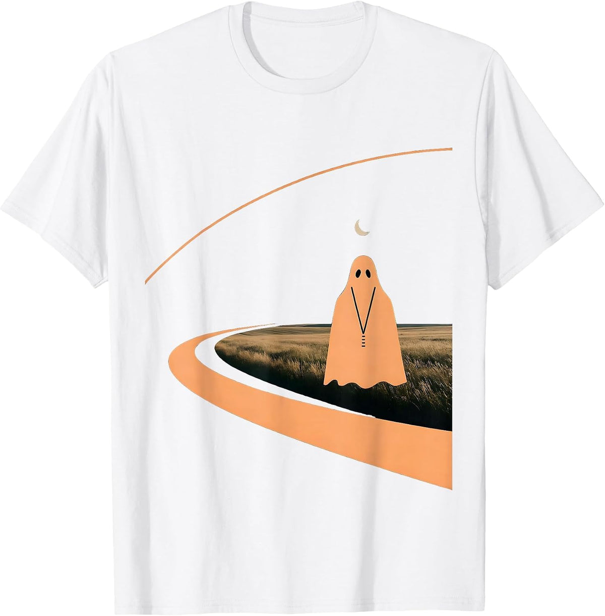 Men's Para Normal Activities Ghost Halloween Paraprofessional T-Shirt - White