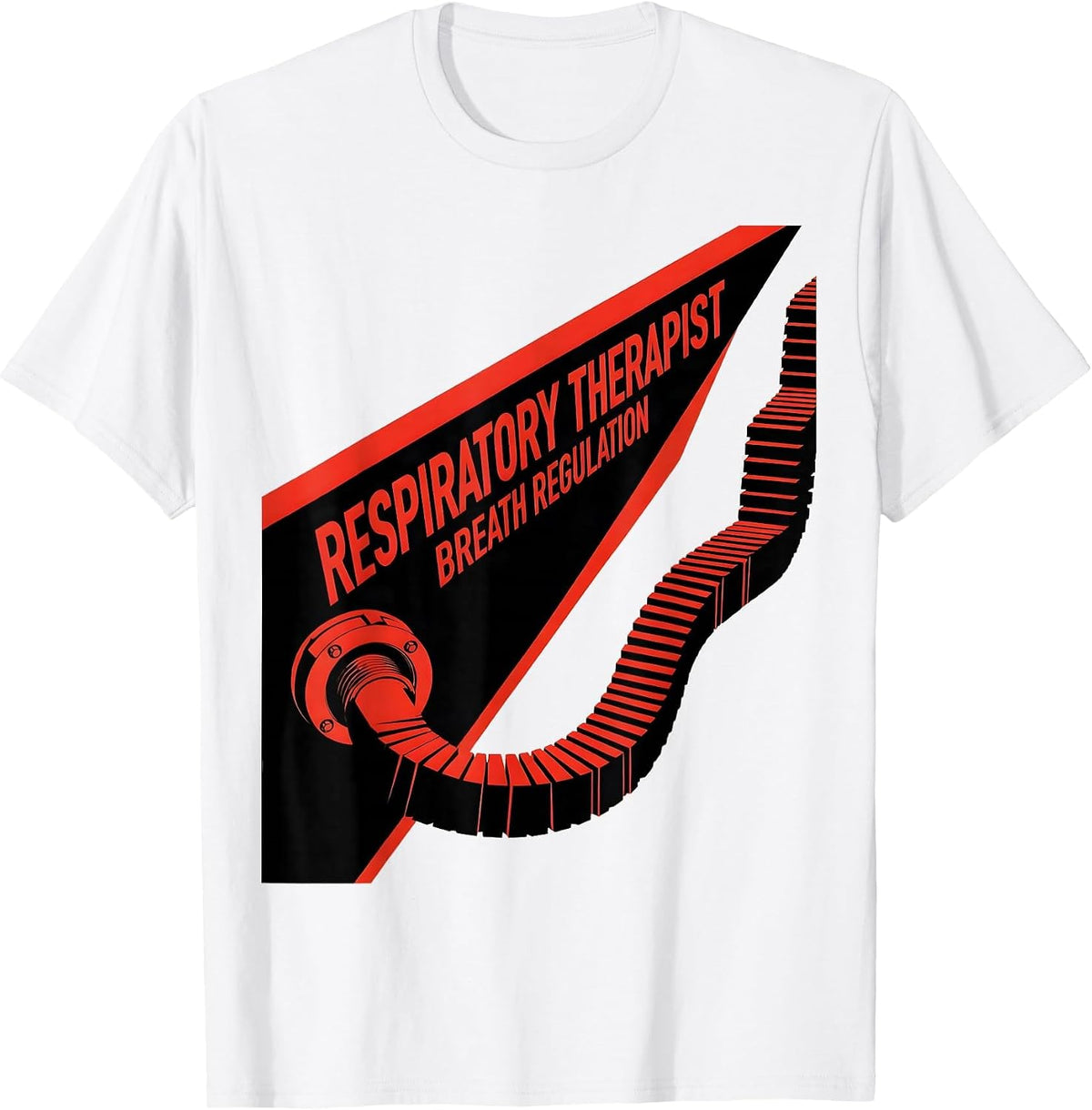 Men's Respiratory Therapist Breath Regulation Professional Pride T-Shirt - White