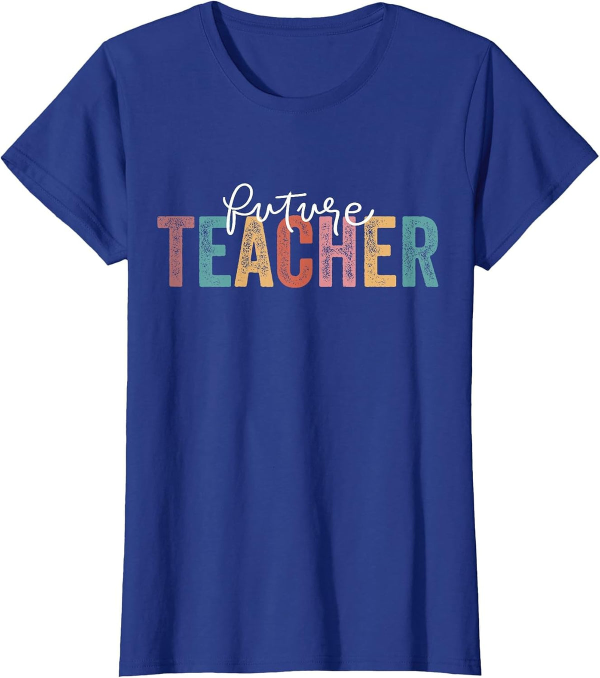 Future Teacher Student Teaching School Teacher in Progress T-Shirt - Royal Blue