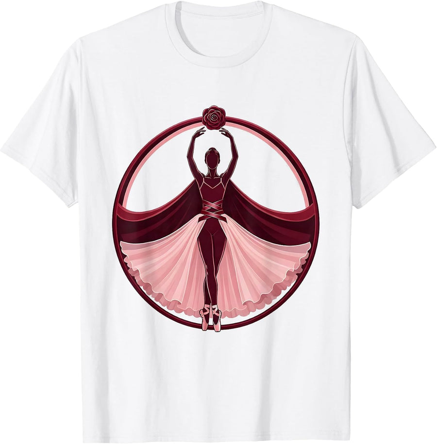 Men's Stylish Cape Silhouette Mimi Graphic Tee T-Shirt - White