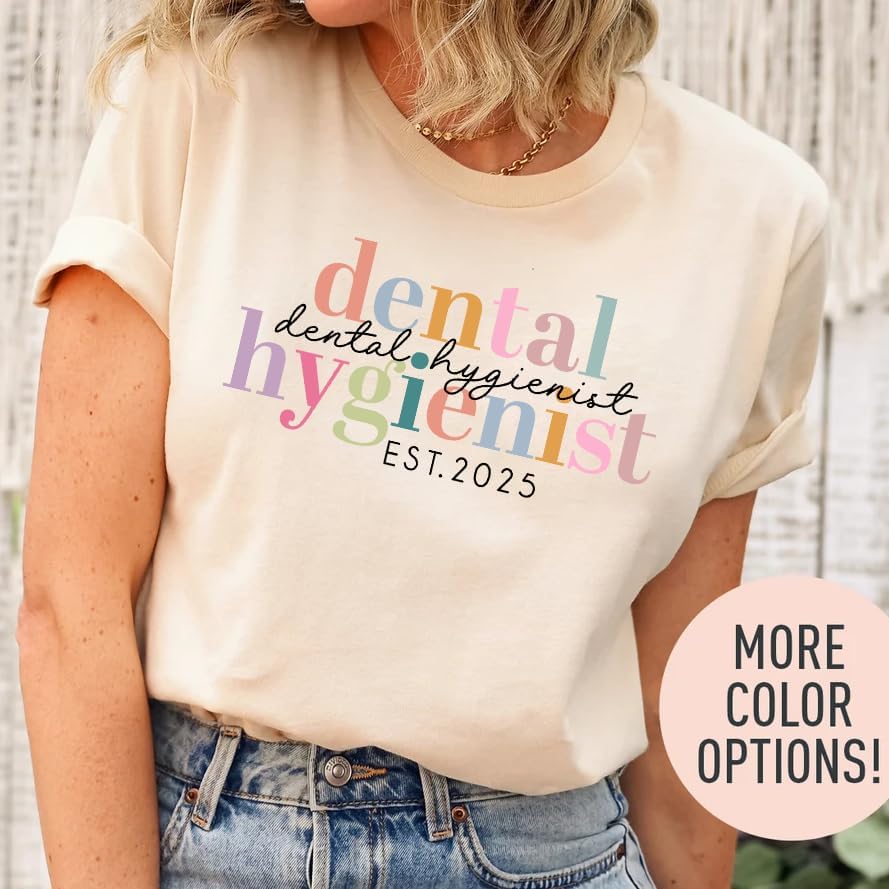 Custom Dental Hygienist Sweatshirt, Personalized Dental Hygienist Shirt, Gifts for Dentist, RDH, Graduation Gifts - size