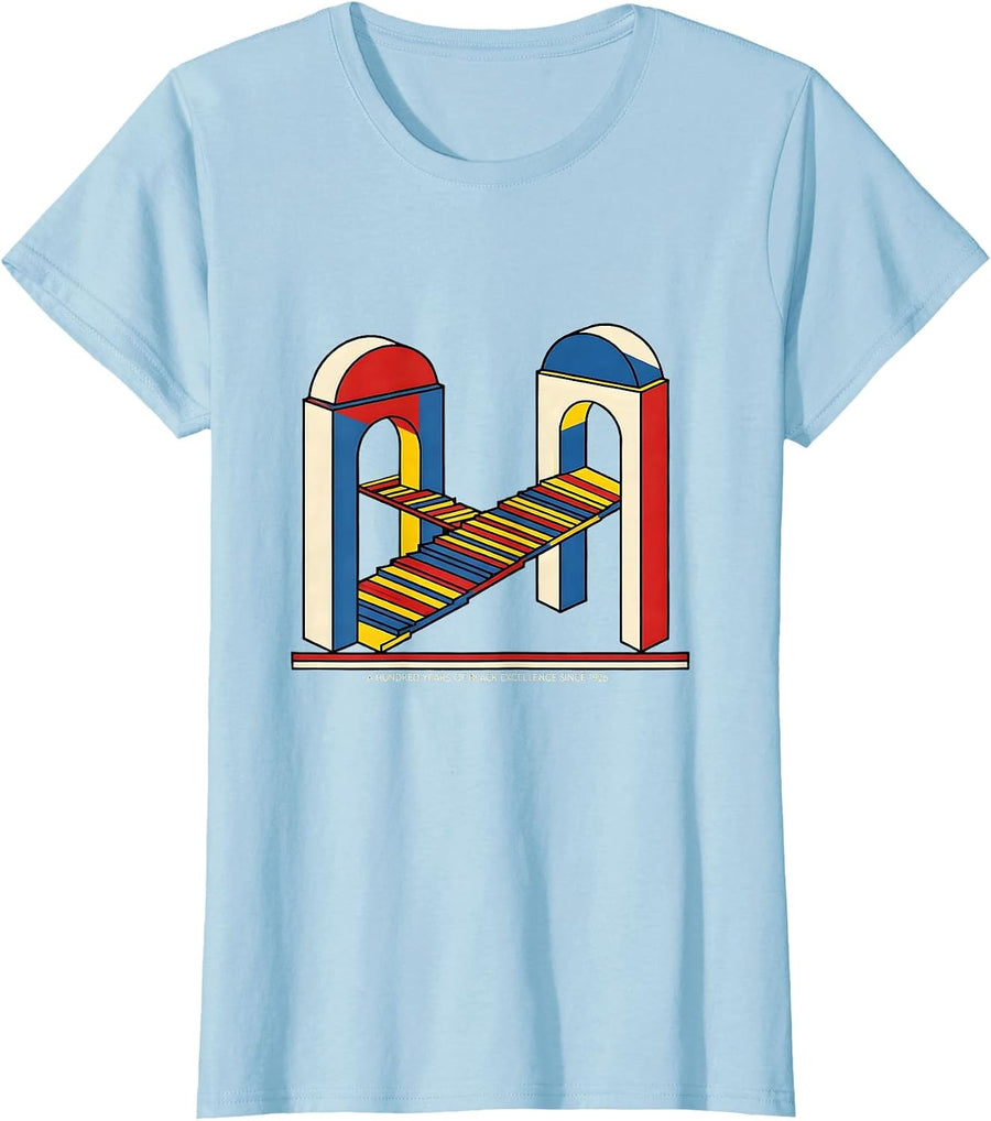 Women's A Hundred Years Of Black Excellence Since 1926 Centennial T-Shirt - Baby Blue
