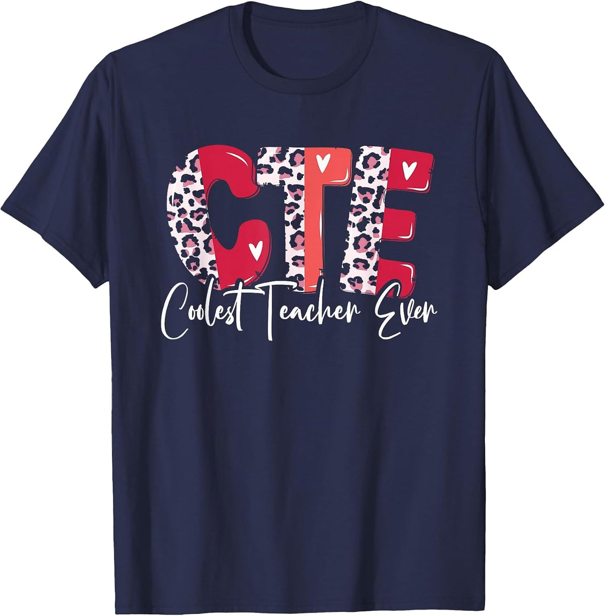 CTE Teacher Education Career Technical T-Shirt - Navy Blue