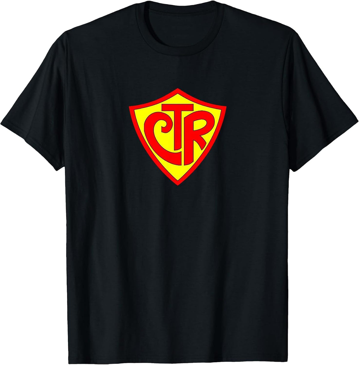 Super CTR Logo Fun Latter Day Saint T-Shirt - Black