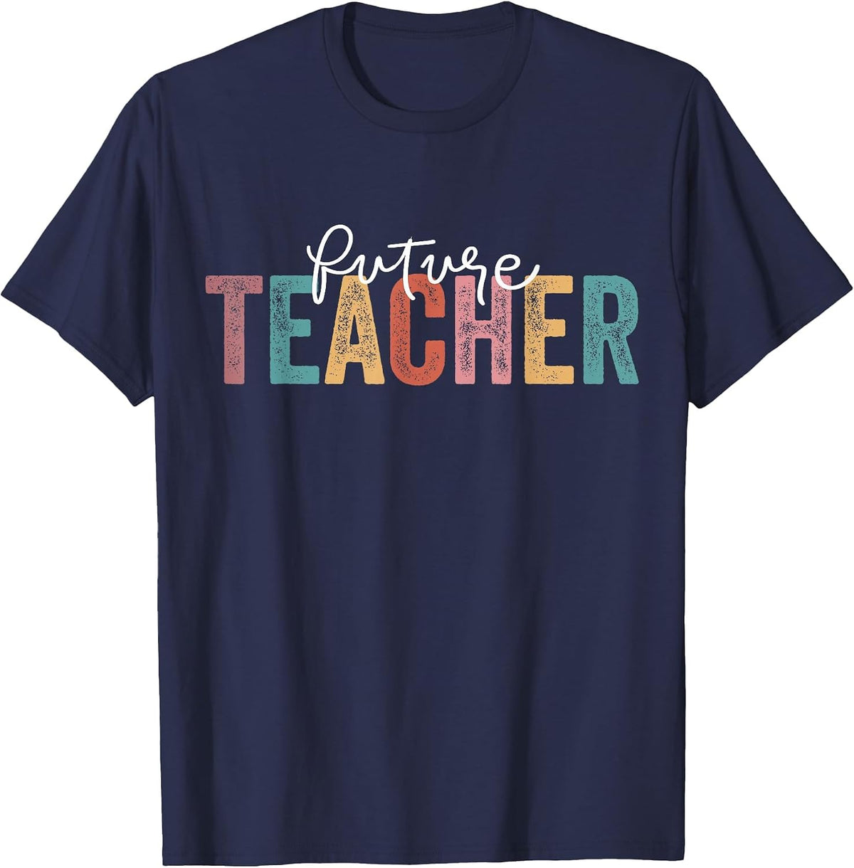 Future Teacher Student Teaching School Teacher in Progress T-Shirt - Navy Blue