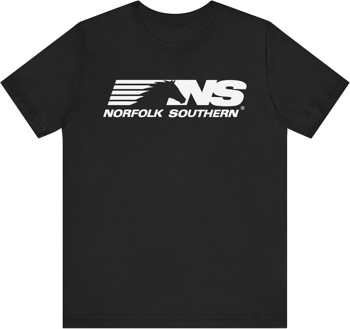 Norfolk Southern Logo T-Shirt | Black - Black