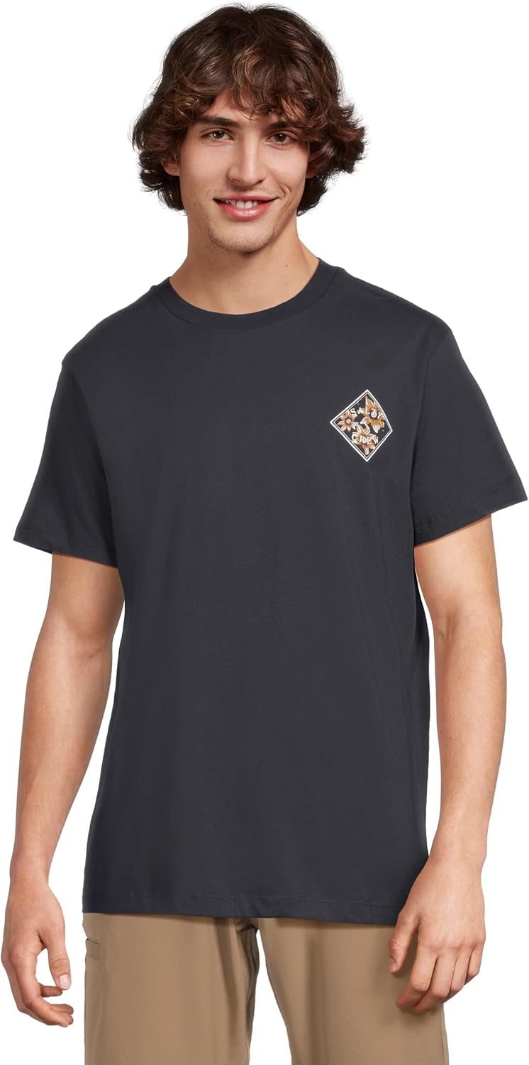 Salty Crew Men's Tippet Fill Short Sleeve Tee - Navy