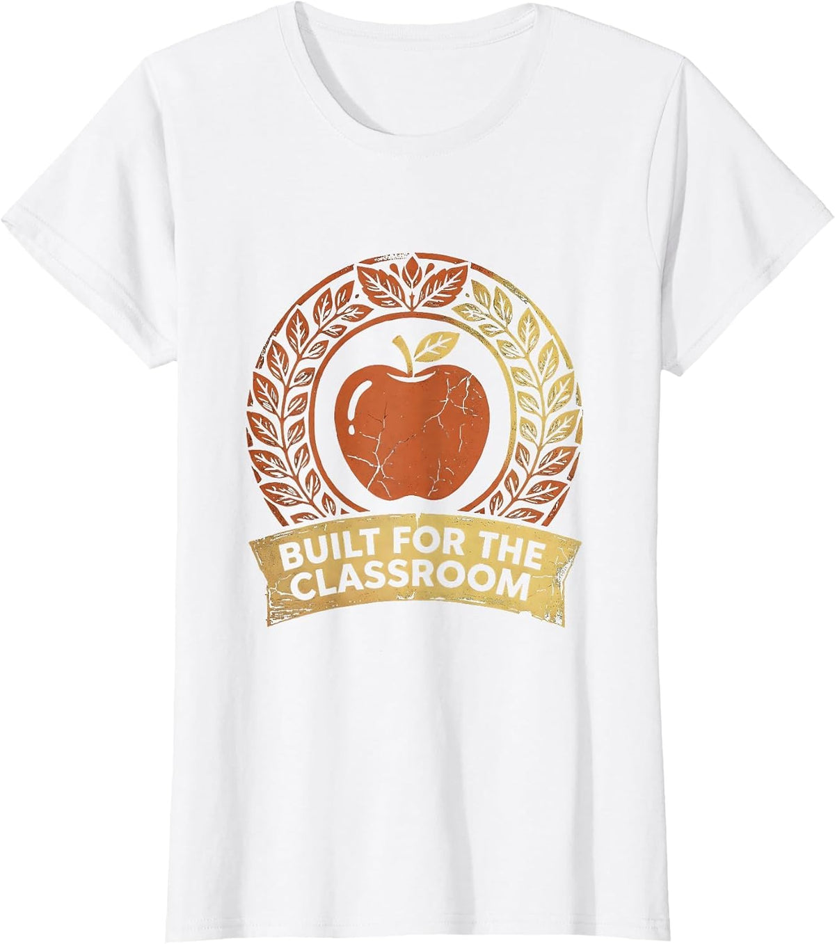 Built for the Classroom 3rd Grade Teacher Design T-Shirt - White