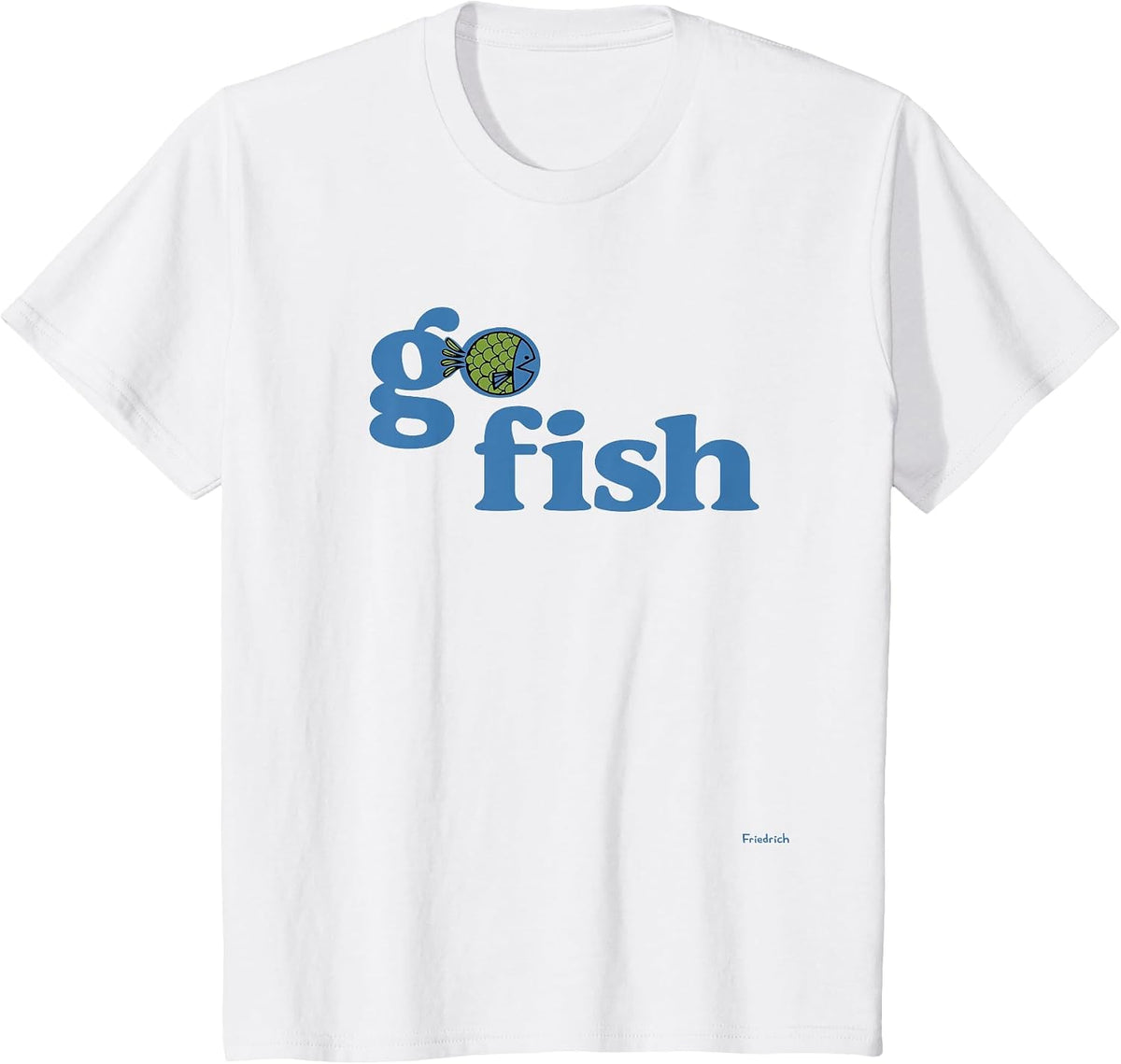 Go Fishing T-Shirt - White