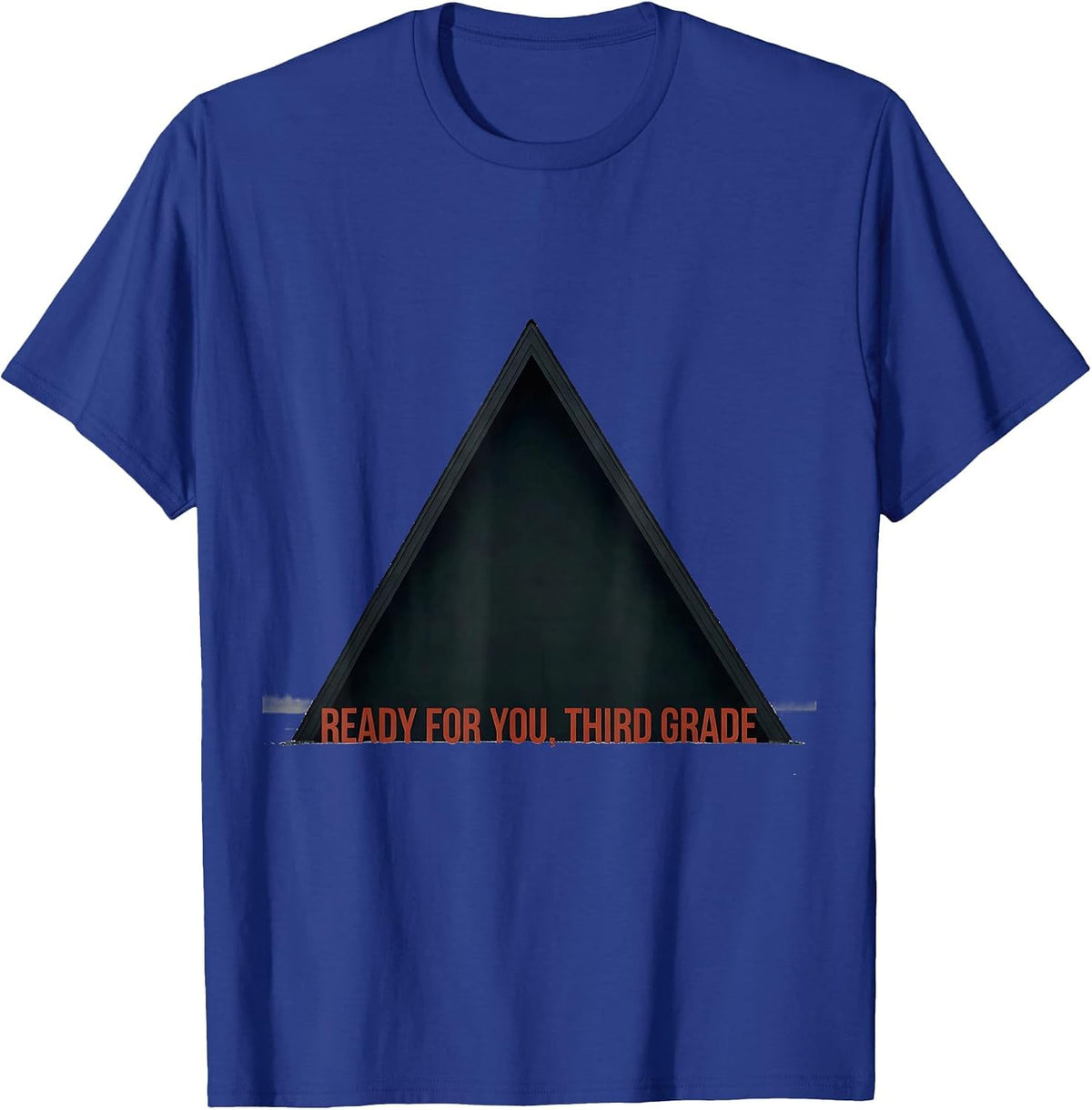 Ready For You Third Grade Minimalist Back To School Teacher T-Shirt - Royal Blue
