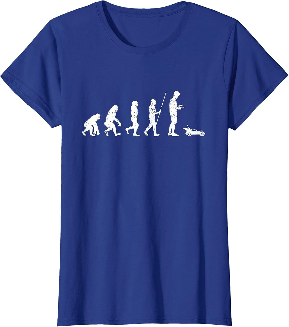 Cool Rc Trucks and Cars Drivers Funny RC Car Racing Racer T-Shirt - Royal Blue