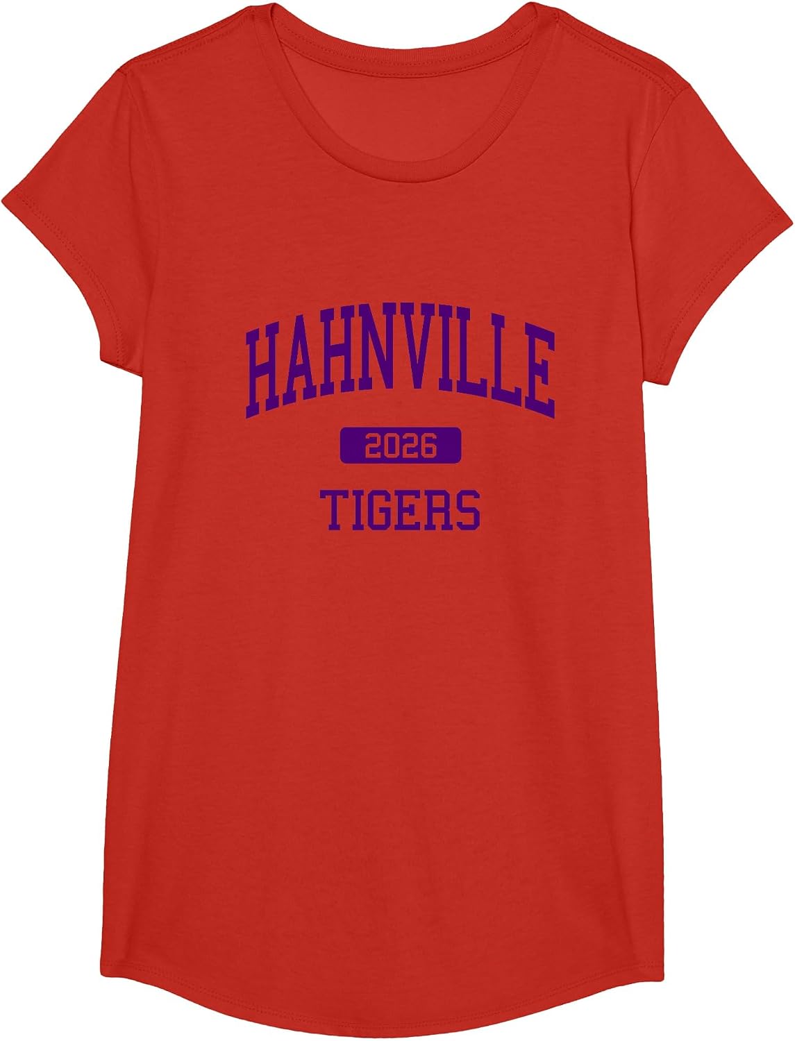 Hahnville High School Class of 2026 Boutte LA T-Shirt - Girls Red