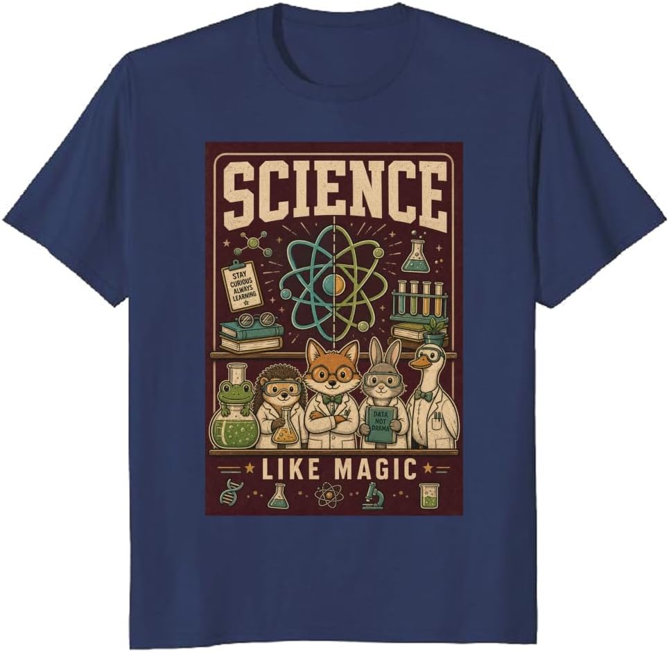 Science Teacher Energy T-Shirt STEM Classroom Graphic Tee - S3