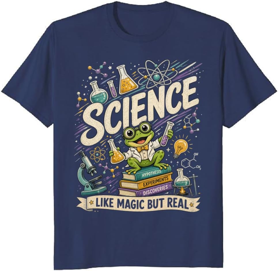 Science Teacher Energy T-Shirt STEM Classroom Graphic Tee - S4