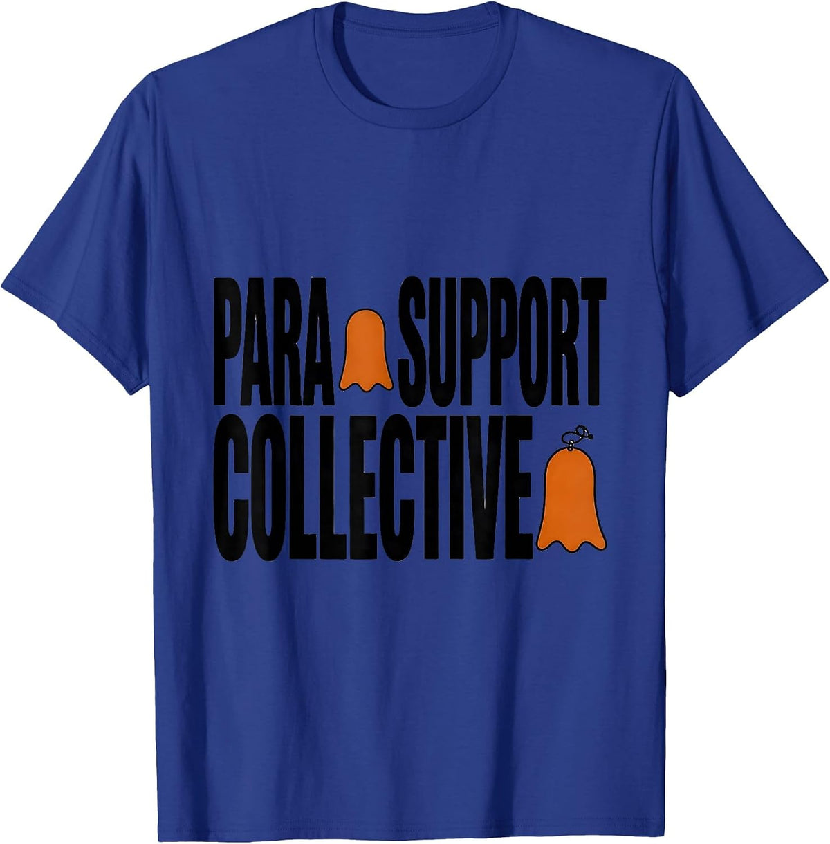 Para Support Collective Funny Paraprofessional Ghost T-Shirt - Royal Blue