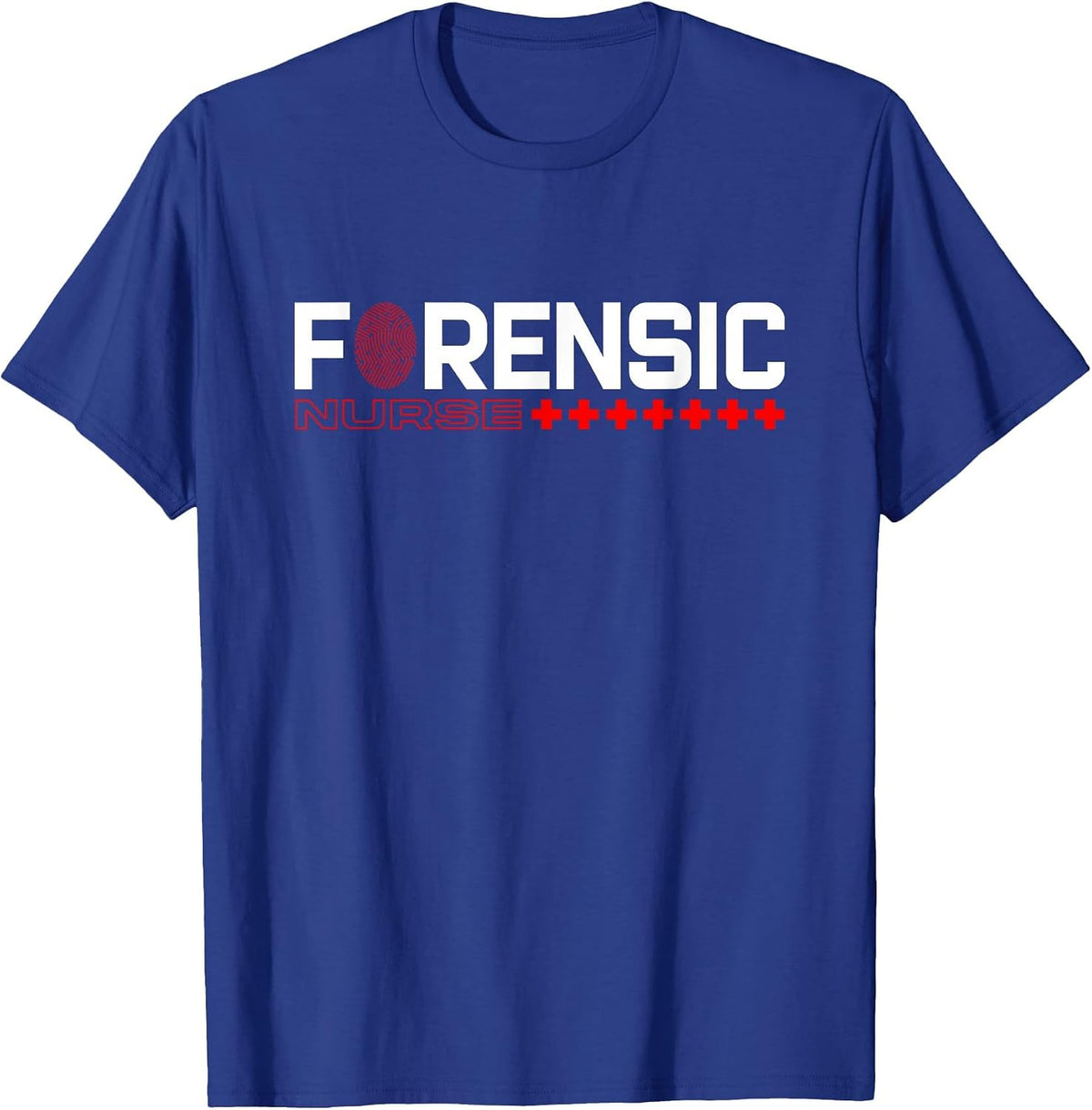 Forensic Nurse Forensic Criminalistics Scientist T-Shirt - Royal Blue