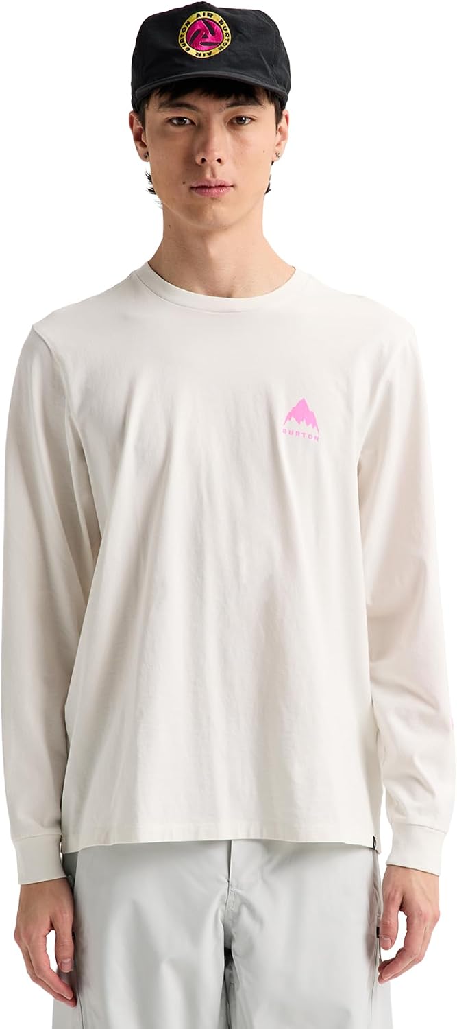 Burton Elite Long Sleeve - Stout White\/Shockwave Pink