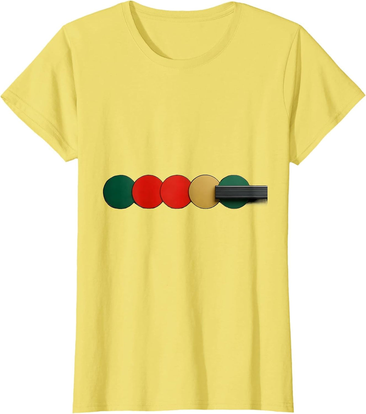 Women's Equality Greater Than Division Minimalist Math Symbol T-Shirt - Lemon Yellow
