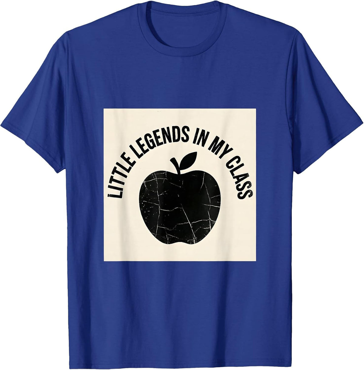 Little Legends In My Class 1st Grade Teacher T-Shirt - Royal Blue