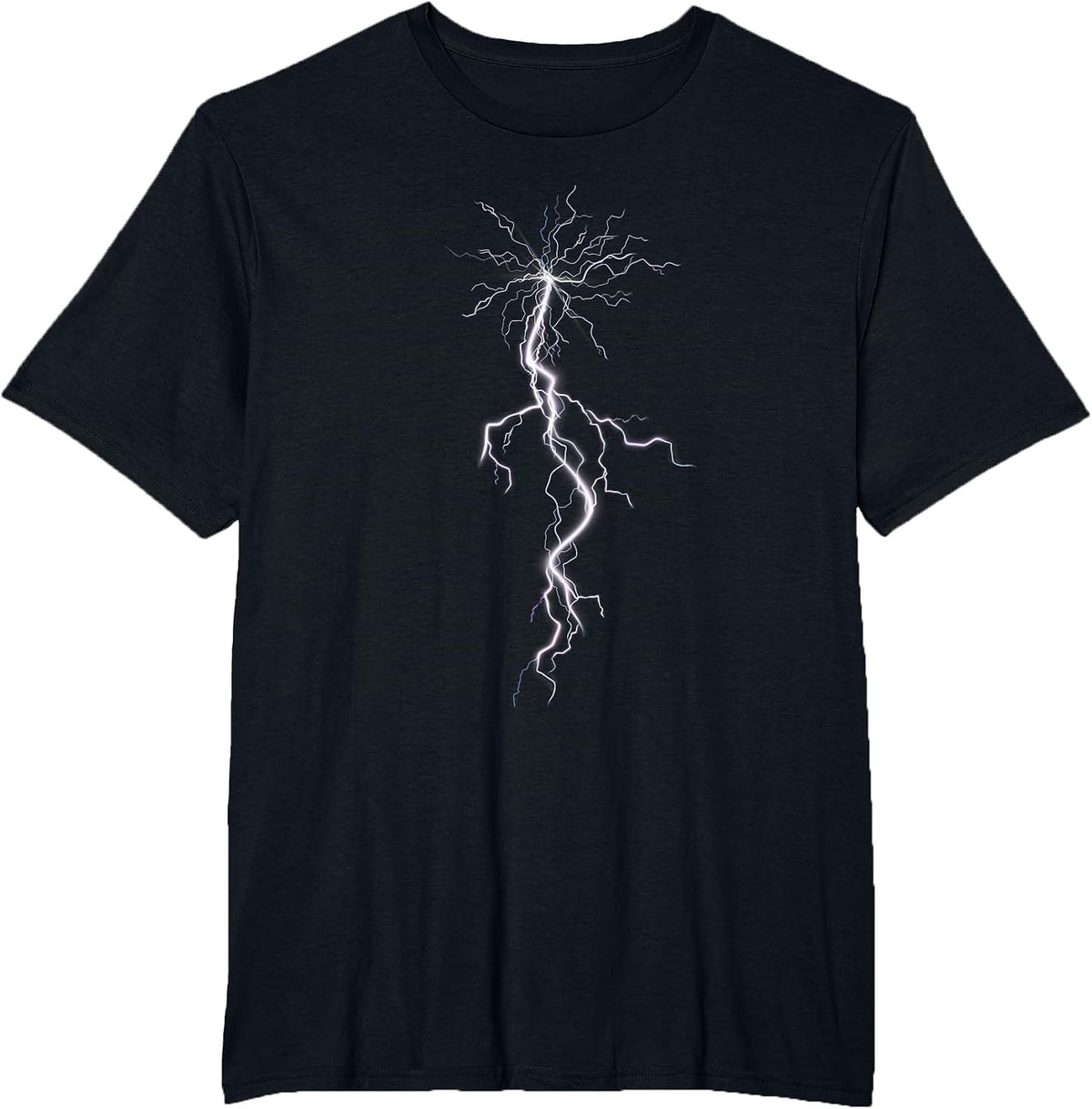 Lightning Storms I Lightning Bolt T-Shirt - Black