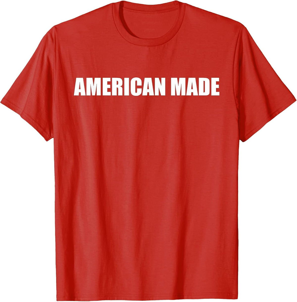 Mademark Patriotic/USA Pride T-Shirt - Red-american Made
