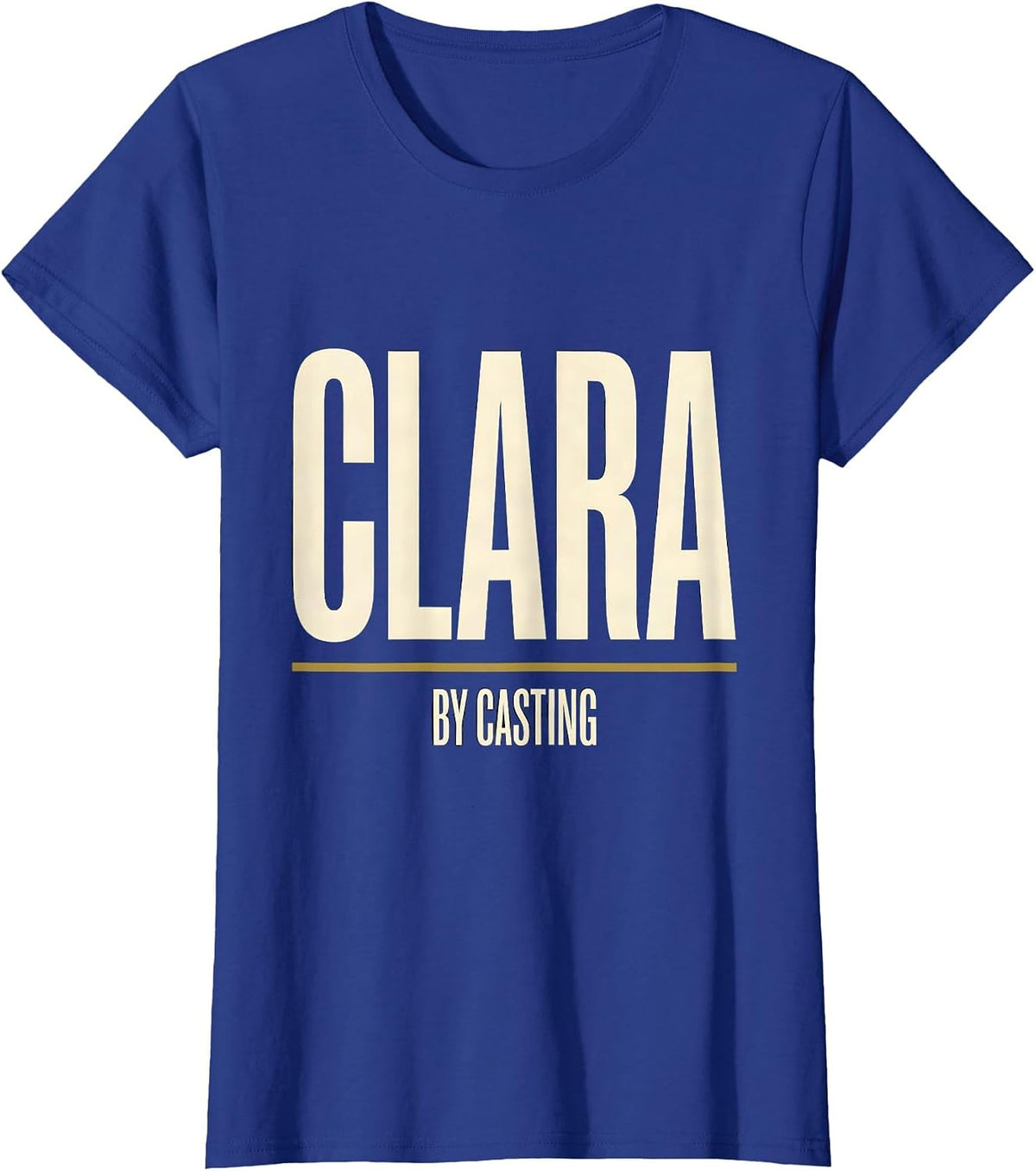 Women's Clara By Casting Nutcracker Dance Family Cast Keepsake T-Shirt - Royal Blue