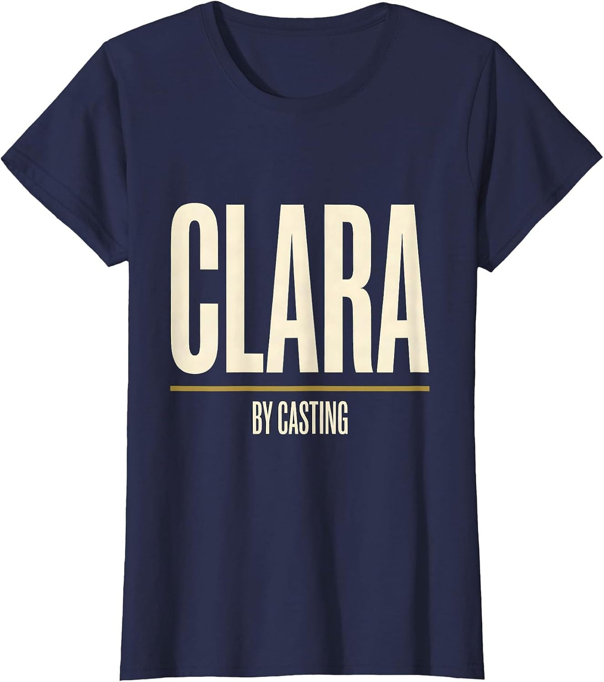 Women's Clara By Casting Nutcracker Dance Family Cast Keepsake T-Shirt - Navy Blue